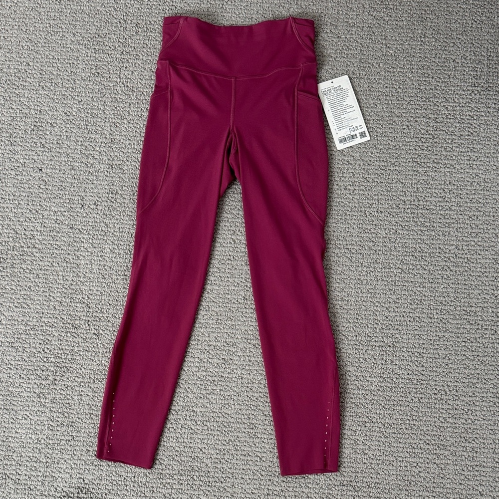 Brand New! Lululemon Athletica Berry Leggings